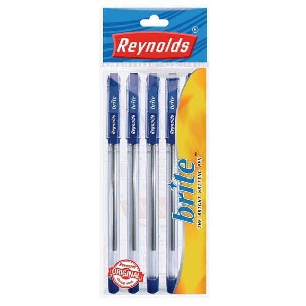 REYNOLDS BRITE BLUE PEN - 10 Nos