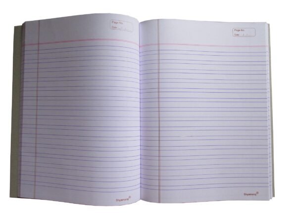 SMALL SIZE NOTE-TWO RULED 160 PAGES