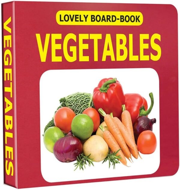 SMALL BOARD BOOKS VEGETABLES-1 BOOK