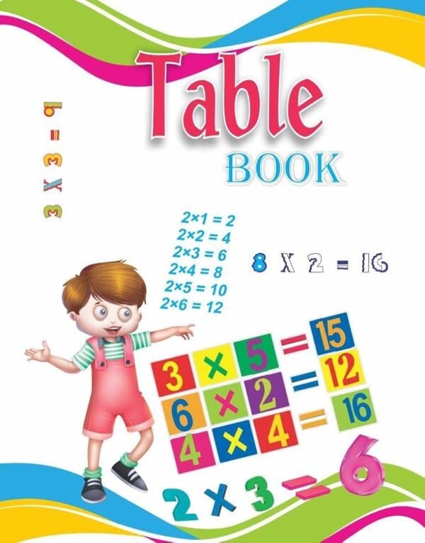 TABLES BOOKS MULTIPLICATION BOOK-ENGLISH-1 BOOK