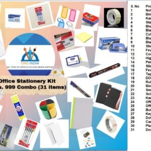 Stationery kit 31pcs Standard Stationery Office Set  (Multicolor)