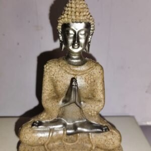 Buddha idol statue - Stone material - 16 cm